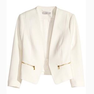 H&M White Blazer
